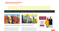 Desktop Screenshot of materiasescolares.com