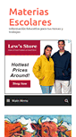 Mobile Screenshot of materiasescolares.com
